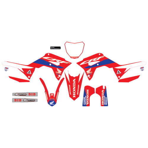 D'Cor Visuals Graphic Kit - Honda - Hrc 20-10-921