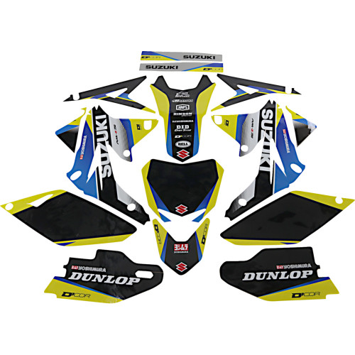 D'Cor Visuals Graphic Kit - Suzuki Works 20-40-301