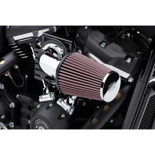 COBRA 606010406 Cobra Cone Air Intake Kit - Chrome - Softail 606-0104-06