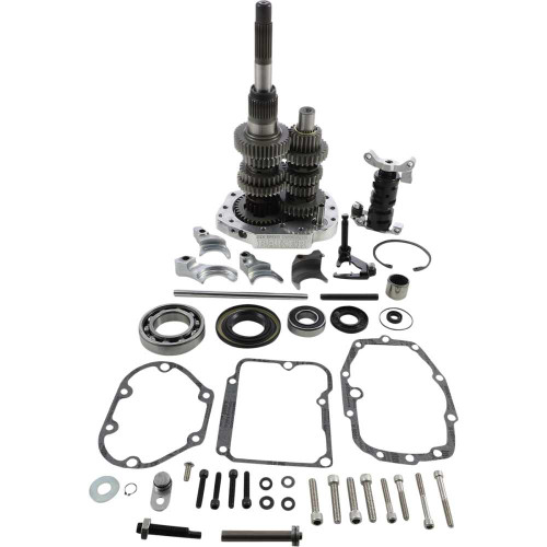 BAKER DRIVETRAIN OD640102 Baker Drivetrain 6-Speed Gear Set - Polished Od6-401-02