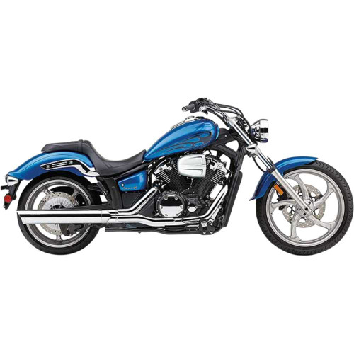 COBRA 2270 Cobra Scalloped Muffler - Chrome 2270