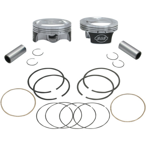 S&S Cycle Piston Kit - For 103" Hot Set Up Kit - 3.875" - +.005 106-0433 S&S Cycle Piston Kit - For 103" Hot Set Up Kit - 3.875" - +.005 106-0433