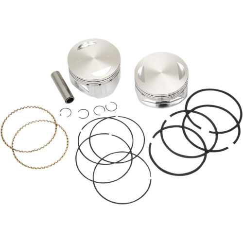 Piston Kit - For 100" & 107" Super Sidewinder - 4.0" - Standard 92-1400