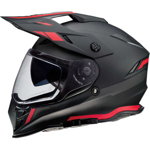 Z1R 0140-0017 Z1R Range Helmet - Uptake - Black/Red - Xl