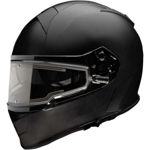 Z1R 0121-1292 Z1R Warrant Snow Helmet - Electric - Flat Black - 2Xl