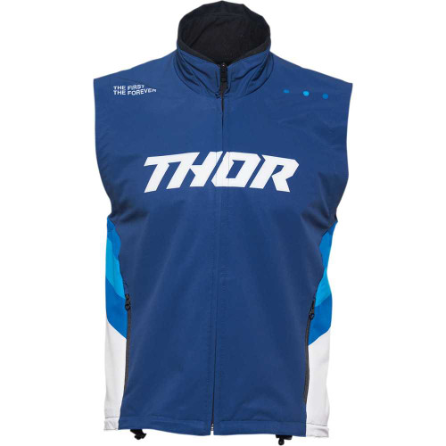 THOR 2830-0604 Thor Warmup Vest - Navy/White - Xl