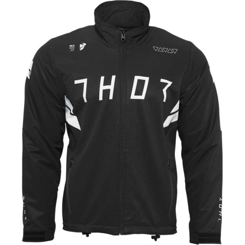 THOR 2920-0673 Thor Warmup Jacket - Black/White - Medium