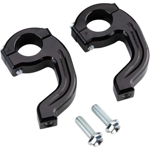 MOOSE RACING 50214B Moose Racing Handguard Clamp - Contour - Pro Taper - Black 50-214B