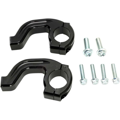 MOOSE RACING 50236B Moose Racing Handguard Clamp - Contour - Magura - Black 50-236B