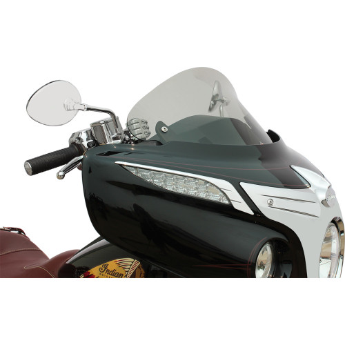 Klock Werks Flare Windshield - 10" - Short - Tinted - Chief Kww-04-0039