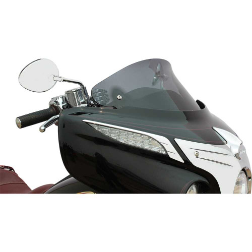 KLOCK WERKS KWW040040 Klock Werks Flare Windshield - 10" - Short - Dark Smoke - Chief Kww-04-0040