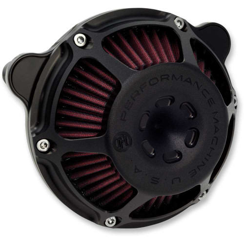 PERFORMANCE MACHINE (PM) 02062080SMB Performance Machine (Pm) Max Hp Air Cleaner Kit - Black Ops 0206-2080-Smb