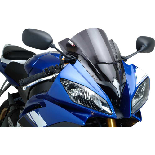PUIG HI-TECH PARTS 4635F Puig Hi-Tech Parts Race Windscreen - 13-3/4" - Dark Smoke - Yzf-R6 4635F