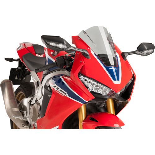 Puig Hi-Tech Parts Race Windscreen - 13" - Smoke - Honda 9407H