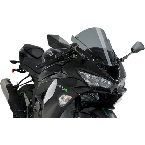 Puig Hi-Tech Parts Race Windscreen - 13-3/4" - Dark Smoke - Zx-6R 3177F