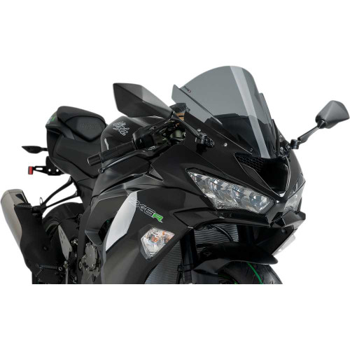 PUIG HI-TECH PARTS 3177F Puig Hi-Tech Parts Race Windscreen - 13-3/4" - Dark Smoke - Zx-6R 3177F