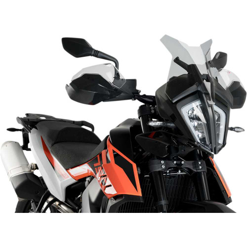 PUIG HI-TECH PARTS 3738H Puig Hi-Tech Parts Race Windscreen - 14-1/4" - Smoke - Ktm 790 3738H