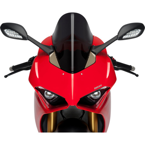 Puig Hi-Tech Parts Race Windscreen - 15-3/4" - Black - Ducati 9690N Puig Hi-Tech Parts Race Windscreen - 15-3/4" - Black - Ducati 9690N