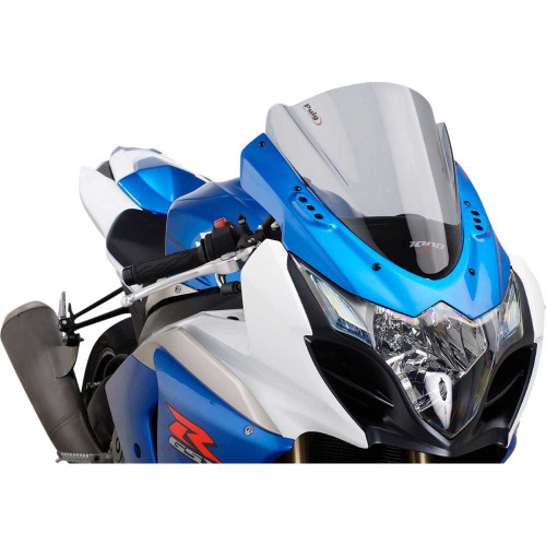 PUIG HI-TECH PARTS 4933H Puig Hi-Tech Parts Race Windscreen - 14-1/4" - Smoke - Gsxr1000 4933H