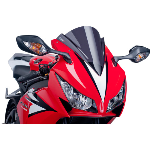 Puig Hi-Tech Parts Race Windscreen - 13-3/8" - Dark Smoke - Cbr1000Rr 5994F