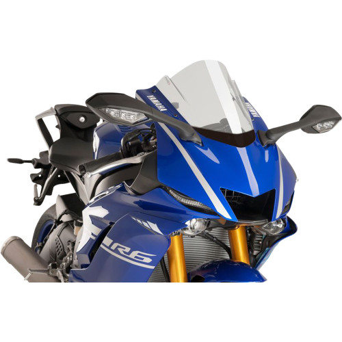 Puig Hi-Tech Parts Race Windscreen - 14-1/4" - Clear - Yamaha 9723W