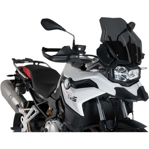 PUIG HI-TECH PARTS 3768F Puig Hi-Tech Parts Race Windscreen - Dark Smoke - Bmw 3768F