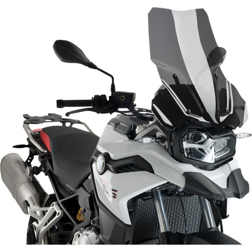 Puig Hi-Tech Parts Touring Windscreen - 21" - Dark Smoke - Bmw 9770F