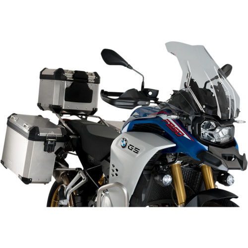 Puig Hi-Tech Parts Touring Windscreen - 21-1/4" - Smoke - Bmw 3595H