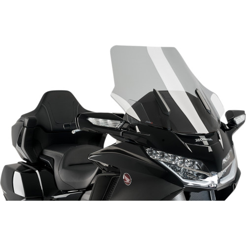 Puig Hi-Tech Parts Touring Windscreen - 28-3/4" - Smoke - Gl1800 3160H