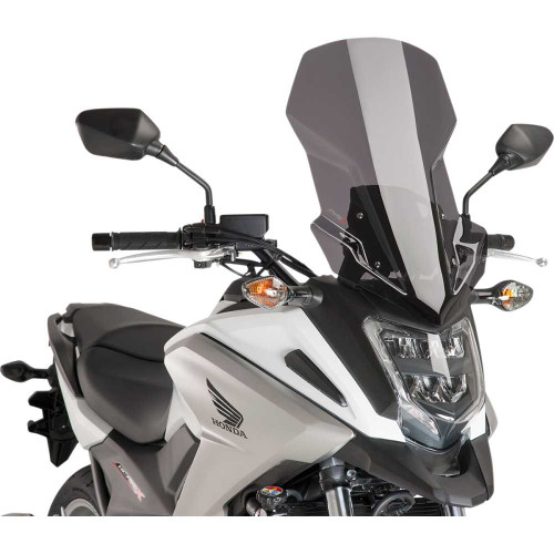 PUIG HI-TECH PARTS 8910F Puig Hi-Tech Parts Touring Windscreen - 20-1/2" - Dark Smoke - Nc750X 8910F