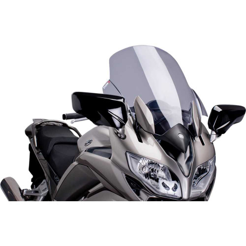 PUIG HI-TECH PARTS 6483H Puig Hi-Tech Parts Touring Windscreen - 22" - Smoke - Yamaha 6483H