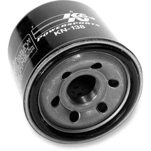 K & N Performance Oil Filter - Aprilia/Arctic Cat/Bimota/Cagiva/Kawasaki/Kymco/Suzuki Kn-138
