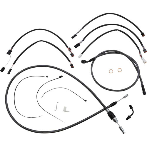 MAGNUM SHIELDING 7871162 Magnum Shielding Karbonfibr Designer Handlebar Installation Kit 7871162