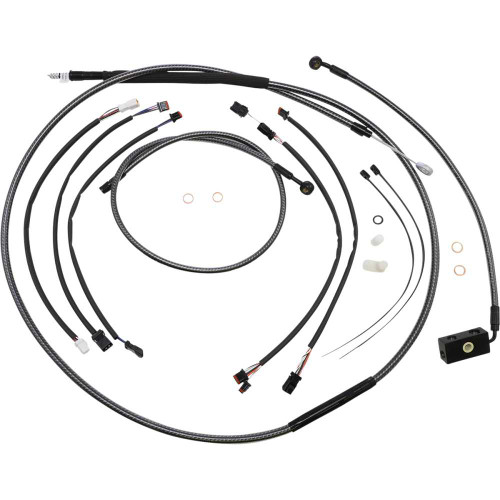 MAGNUM SHIELDING 787942 Magnum Shielding Karbonfibr Designer Handlebar Installation Kit 787942