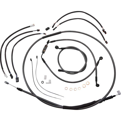 MAGNUM SHIELDING 787951 Magnum Shielding Karbonfibr Designer Handlebar Installation Kit 787951