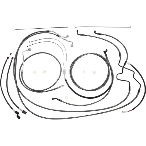 MAGNUM SHIELDING 787872 Magnum Shielding Karbonfibr Designer Handlebar Installation Kit 787872