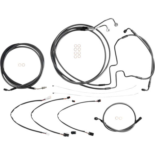 MAGNUM SHIELDING 787841 Magnum Shielding Karbonfibr Designer Handlebar Installation Kit 787841
