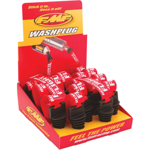 FMF 011384 Fmf Wash Plug Display - 4-Stroke - 20-Pack 011384