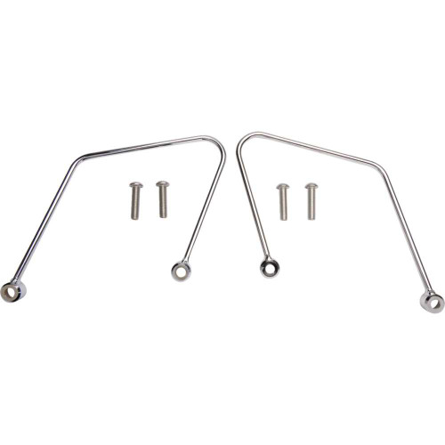 COBRA 026111 Cobra Saddlebag Supports - Chrome - Honda Vt 02-6111