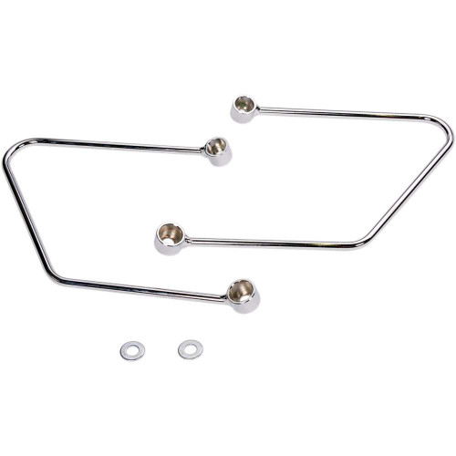 COBRA 026115 Cobra Saddlebag Supports - Chrome - Honda Vt 02-6115