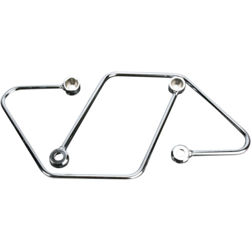 Cobra Saddlebag Supports - Chrome - Honda Vt 02-6118
