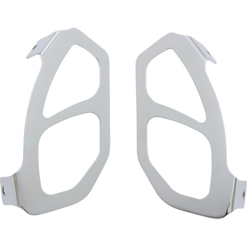 Cobra Saddlebag Supports - Chrome - Honda Vt 02-6136