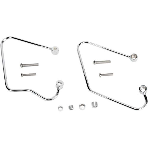 COBRA 026150 Cobra Saddlebag Supports - Chrome - Honda Vtx 02-6150