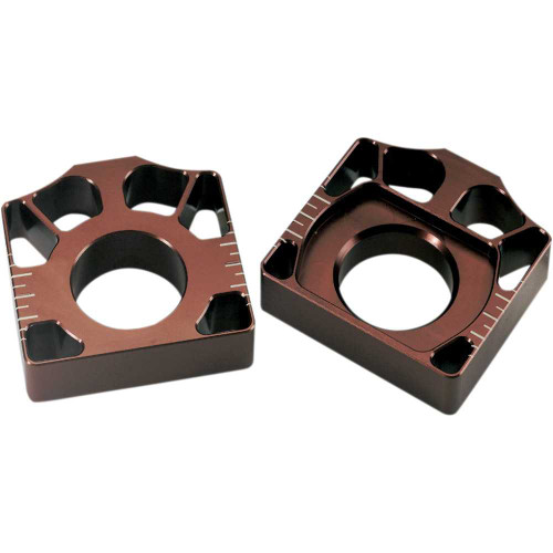 PRO CIRCUIT HAB00 Pro Circuit Axle Blocks - Red - Honda Hab00