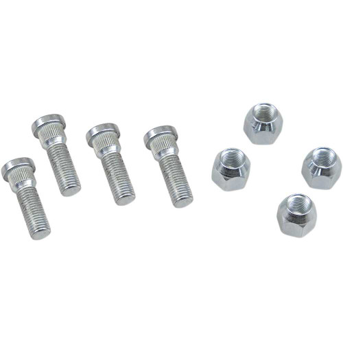 MOOSE RACING 851102 Moose Racing Wheel Stud/Nut Kit - Front/Rear 85-1102