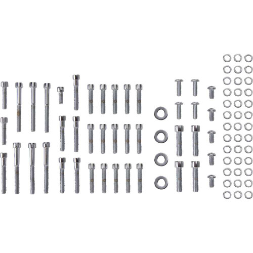 GARDNER-WESTCOTT P101701 Gardner-Westcott Bolt Kit - Side Cover - Socket-Head - Chrome P-10-17-01