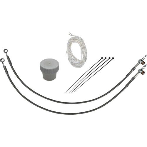 FAT BAGGERS INC. 109712 Fat Baggers Inc. Installation Kit - Hydraulic Clutch - 12" - Braided 109712