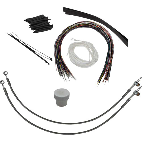 FAT BAGGERS INC. 109716 Fat Baggers Inc. Installation Kit - Hydraulic Clutch - 16" - Braided 109716