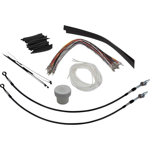 FAT BAGGERS INC. 109714B Fat Baggers Inc. Installation Kit - Hydraulic Clutch - 14" - Black 109714-B