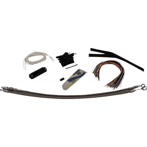 FAT BAGGERS INC. 109114 Fat Baggers Inc. Installation Kit - Cable Clutch - 14" - Braided 109114